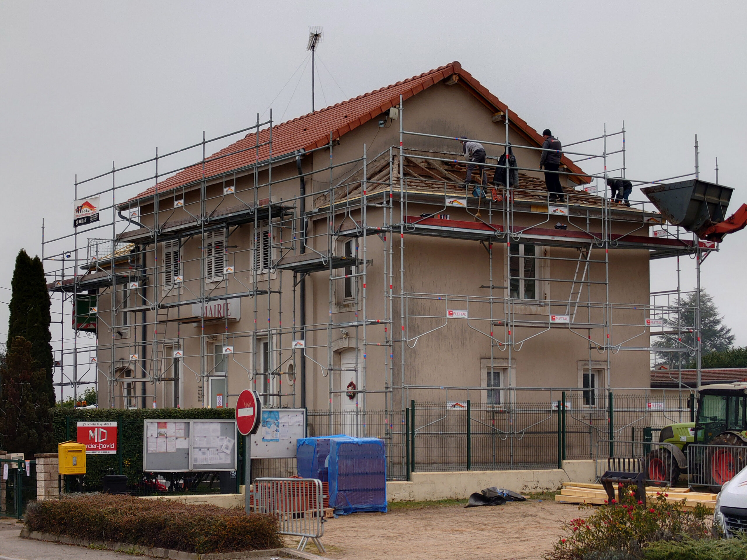 Rénovation thermique de la mairie de Choloy-Ménillot