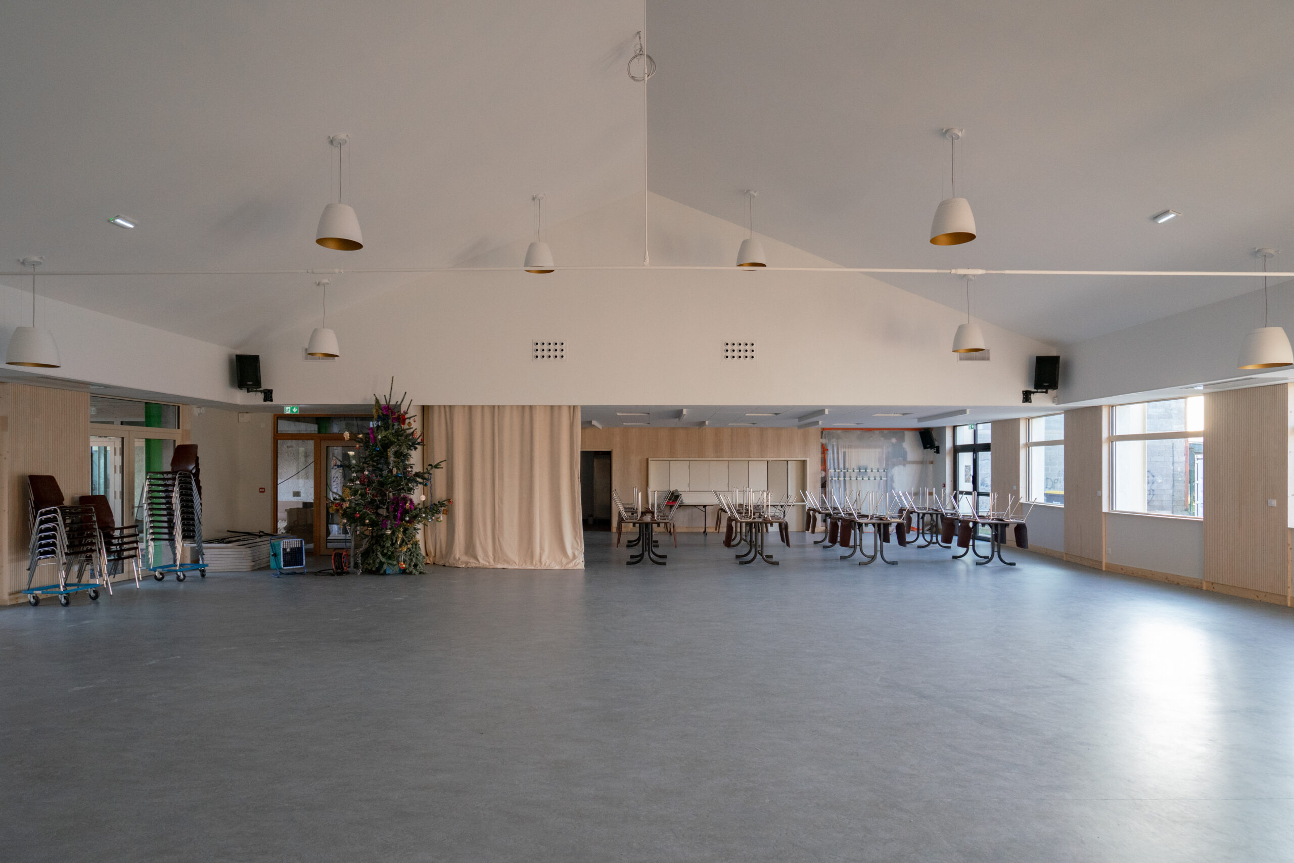 Rénovation de la salle des fêtes “Le Couarail”